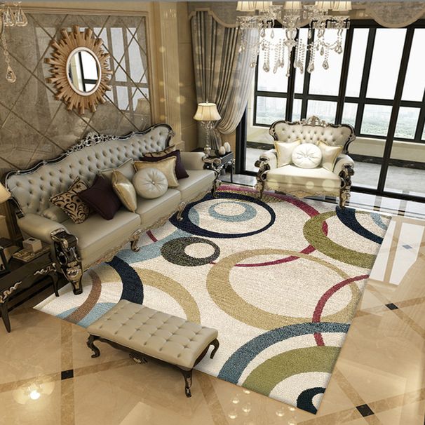 Modern Simple Nordic Carpet Living Room Bedroom Bedside Full Carpet Floor Mat Nordic Ins Geometric Home Carpet_maomaolike.com