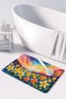 Daffodils In Color Memory Foam Kitchen Mat Machine Washable Anti-Fatigue Mat Cushion Comfort Bath Mat Or Kitchen Rug_maomaolike.com