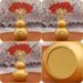 Money Hundred Blessings Wealth Character Gourd Fortune Decoration Home Prosperity Tree Ornament Metal Craft_maomaolike.com