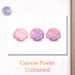 Pastel Seashell Painting Poster, Soft Pink-to-Purple Gradient Seashells Poster, Delicate Coastal-inspired Decor, Ideal For Bathroom, Bedroom Or Living_maomaolike.com