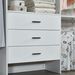 Spacious MDF Closet Organizer With Dual Hanging Rods And Drawers – Easy To Assemble Wardrobe Storage Solution_maomaolike.com