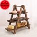 3-Tier Wood Cake Stand - Farmhouse Serving Tray_maomaolike.com