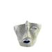 New Creative Face Crack Abstract Flower Pot Resin Craft Plant Container Home Garden Ornament_maomaolike.com