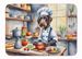 German Wirehaired Pointer The Chef Memory Foam Kitchen Mat Machine Washable Anti-Fatigue Mat Cushion Comfort Bath Mat Or Kitchen Rug_maomaolike.com