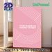 Motivational Quote Painting Poster, Soft Pink Minimalist Line Pattern Poster, Inspiring "The Pace Is Yours To Set" Message For Home Office, Bedroom_maomaolike.com