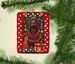 Field Spaniel Holiday Christmas Porcelain Ornament Christmas Tree Hanging Decorations For Home Christmas Holiday, Rectangle, Gift, Multicolor_maomaolike.com