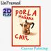 Coffee Themed Painting Poster, Vintage Retro Style Poster With Moka Pot & Spanish Coffee Slogan, Warm Decorative Piece Ideal For Kitchen, Café And_maomaolike.com