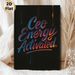 Ceo Energy Activated Motivational Painting Poster, Vibrant Gradient Brushstroke Lettering Poster, Inspiring Motivational Decor Ideal For Office And_maomaolike.com