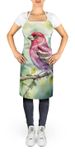 New Hampshire Purple Finch Apron Cooking Kitchen Server Baking Crafts Gardening For Adult Women Men, Unisex, Large, Multicolor_maomaolike.com