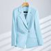 Women's Clothing High end professional pants suit white suit jacket suit fashionable business formal wear female beautician work clothes trend_maomaolike.com