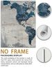 World Map, Modern Style, Abstract Decorative Painting, Home Decor Artwork, Living Room Sofa Backdrop Artwork, Art Exhibition Piece_maomaolike.com