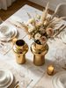 Modern Gold Plated Vases, Minimalist Abstract Vases For Home Decoration, Luxurious Centerpieces For Living Rooms, Bedrooms, And Dining Tables_maomaolike.com