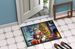 Boxer And Santa Claus Doormat Front Door Mat Indoor Outdoor Rugs For Entryway, Non Slip Washable Low Pile, 24H X 36W_maomaolike.com