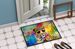 Hippie Animal Leopard Doormat Front Door Mat Indoor Outdoor Rugs For Entryway, Non Slip Washable Low Pile, 24H X 36W_maomaolike.com