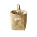 Manufacturer In-Stock Cotton Linen Door Back Hanging Wall Desktop Miscellaneous Jute Bag Bathroom Storage_maomaolike.com