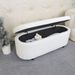 Modern Upholstered Storage Bench, End Of Bed Stool, For Living Room, Entryway, Bedroom_maomaolike.com