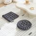 Large Biscuit Shape Plush Cushion,Soft Creative Pillow Chair Seat Pad, Decorative Cookie Japanese Tatami Back Cushion_maomaolike.com