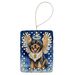 Tibetan Mastiff My Angel Porcelain Ornament Christmas Tree Hanging Decorations For Home Christmas Holiday, Rectangle, Gift, Multicolor_maomaolike.com