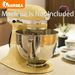 IAGREEA Stainless Steel Mixing Bowl With Handle, Lightweight And Drop Resistant, Suitable For Kitchen Aet Of 4.5QT/5QT Kitchenaid Stand Mixers Models_maomaolike.com