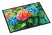 Hydrangeas In Watercolor Doormat Front Door Mat Indoor Outdoor Rugs For Entryway, Non Slip Washable Low Pile, 24H X 36W_maomaolike.com