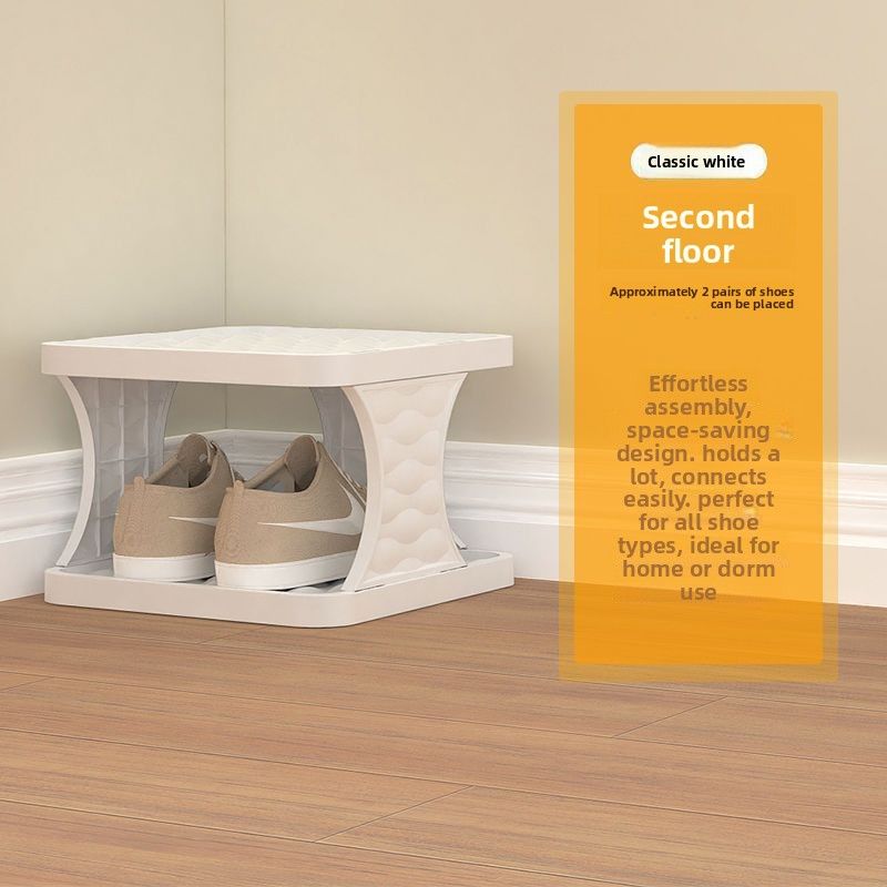 Hot-Selling Multi-Layer Home Entrance Storage Rack Dormitory Rental Shoe Cabinet Simple Design_maomaolike.com