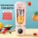 New Juice Maker For Shakes 700ML Durable Juicer Steel Blades 2 In 1 Blender Bottle Smoothie Portable_maomaolike.com