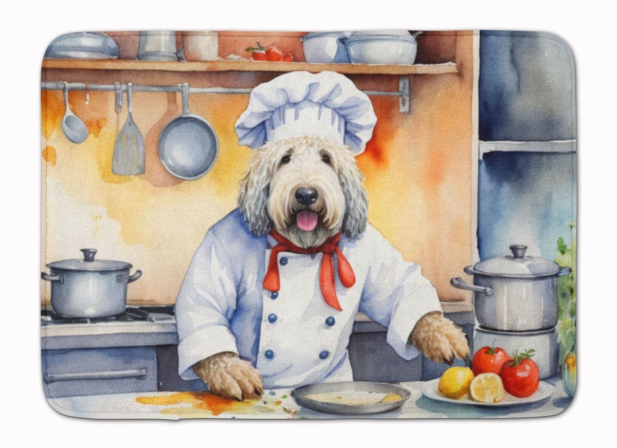 Komondor The Chef Memory Foam Kitchen Mat Machine Washable Anti-Fatigue Mat Cushion Comfort Bath Mat Or Kitchen Rug_maomaolike.com