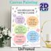 French Classroom Rules Painting Poster, Pastel-colored Hand-drawn Floral & Star Accented Poster, Clearly Outlines Class Conduct Guidelines, Suitable_maomaolike.com