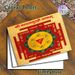 Baglamukhi Yantra Religious Mandala Painting Poster, Vibrant Traditional Sacred Hindu Symbol Poster, Serene Spiritual Decor Ideal For Home Meditation_maomaolike.com