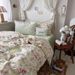 Wholesale INS Fresh All-Cotton Korean Pastoral Style 4-Piece Vintage Small Floral Student Dormitory Pure Cotton Four-Piece Set_maomaolike.com