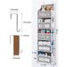 In Stock 2024 Upgraded Five-Layer Large Capacity Non-Woven Fabric Closed Door Back Hanging Storage Bag Organizer_maomaolike.com