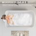 49'' Acrylic Freestanding Soaking Bathtub, Square-shape Japanese Soaking Hot Tub, Chrome Overflow And Quick Drain, Glossy White 26A01-49_maomaolike.com