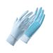 Spring and summer women's sunscreen gloves two-finger anti-ultraviolet thin section ice silk cool feeling outdoor cycling full-finger gloves women_maomaolike.com