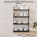 Z-Shaped Simple Home/Dormitory Multi-Tier Compact Shoe Rack Dust-Proof Shoe Storage Space Shoe Cabinet_maomaolike.com