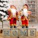 New Decorative Products Standing Santa Claus Christmas Plastic Doll Creative Toy Decoration_maomaolike.com