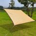 1 Outdoor Shade Cloth, Deck And Backyard Patio Shade Cloth, 6- Encrypted 80% Shade Cloth, Heat Resistant, Durable Shade Cloth With Grommets For Plant Covering, Greenhouse,3*3m_maomaolike.com