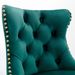 Golden Swivel Velvet Barstools Adjusatble Seat Height From 25-33 Inch Green,Set Of 2_maomaolike.com