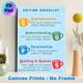 Editing Checklist Painting Poster, Colorful Cartoon Mug Styled Poster, Practical Writing Editing Guide To Polish Content, Ideal For Home Office, Study_maomaolike.com