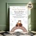 Dua For Leaving Home Painting Poster, Soft-toned Cartoon Style Poster, Features Islamic Leaving-home Prayer With Cute Tractor Design, Ideal For_maomaolike.com