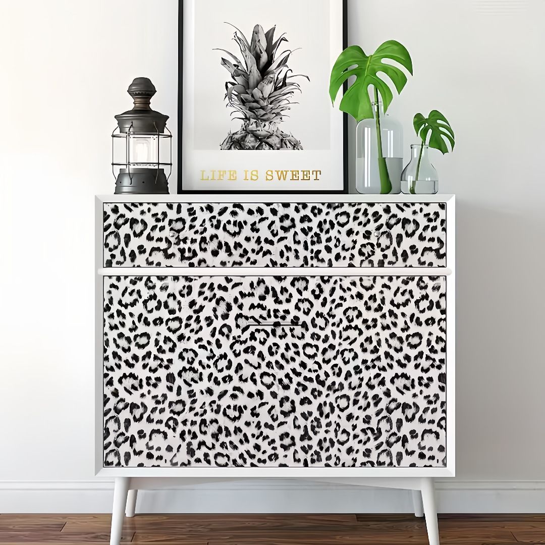 40cm*2000cm Old Money Brownish Yellow Leopard Print Wallpaper – Luxury Peel & Stick Wall Decor For Chic Bedroom & Bathroom Makeovers_maomaolike.com