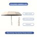 Portable Large Automatic Umbrella With Buckle For Both Sunny And Rainy Day, Casual Durable Compact Umbrella For Men's & Women's Outdoor Activities_maomaolike.com