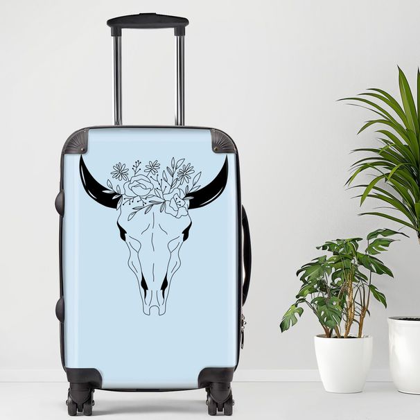 Hippie3 Luggage, 20/24/28 Inch Luggage, Carry-On, Custom Luggage, Luggage Set, Suitcase, Travel, Vacation, Cabin Suitcase, Custom Suitcase, Personalized Luggage_maomaolike.com