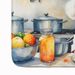 Bichon Frise The Chef Memory Foam Kitchen Mat Machine Washable Anti-Fatigue Mat Cushion Comfort Bath Mat Or Kitchen Rug_maomaolike.com
