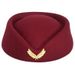 Hot Sale Stewardess Hat Flight Attendant Air Hostess Cosplay Costume Live-streaming Stage-performance Building Property_maomaolike.com