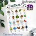 Outdoor Nature Scavenger Hunt Painting Poster, Bright Illustrated Natural Items Poster, Practical Exploration Checklist, Ideal For Outdoor Adventures_maomaolike.com