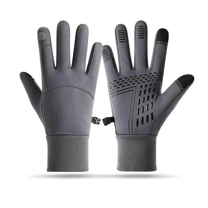 Sports Gloves Skiing Cycling Motorcycle Hiking Outdoor Cycling Gloves Men Plus Fleece Touch Screen Non-slip Warm Mountain Skiing_maomaolike.com