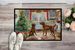 Chesapeake Bay Retriever Christmas Cookies Doormat Front Door Mat Indoor Outdoor Rugs For Entryway, Non Slip Washable Low Pile, 24H X 36W_maomaolike.com