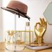 Hot Sale Acrylic Hat Stand Wig Organizer Storage Rack Baseball Fisherman Hats Shelf Showcase Round Clear Jewelry Watch Display_maomaolike.com