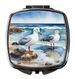 Gulls Scavenging Compact Mirror Decorative Travel Makeup Mirror For Women Girls Gifts Pocket Makeup Mirror Folding Handheld_maomaolike.com