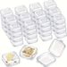 20/40pcs Clear Plastic Storage Box With Lid For Jewelry, Earrings, And Necklaces - Organize And Protect Your Valuables_maomaolike.com